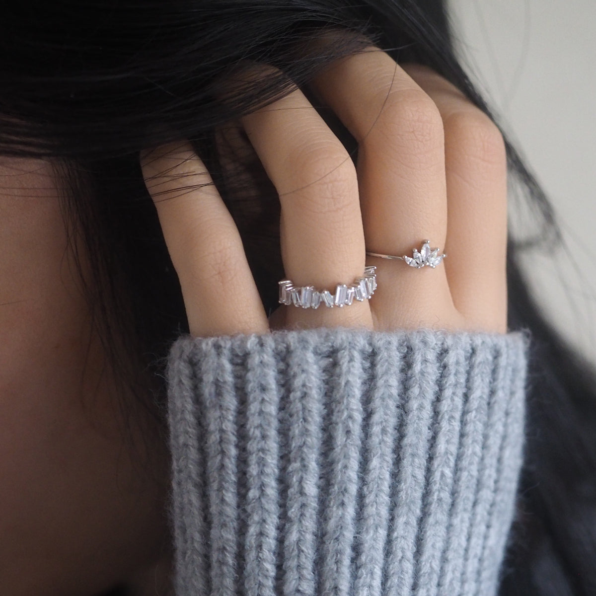 Cherree Baguette Ring