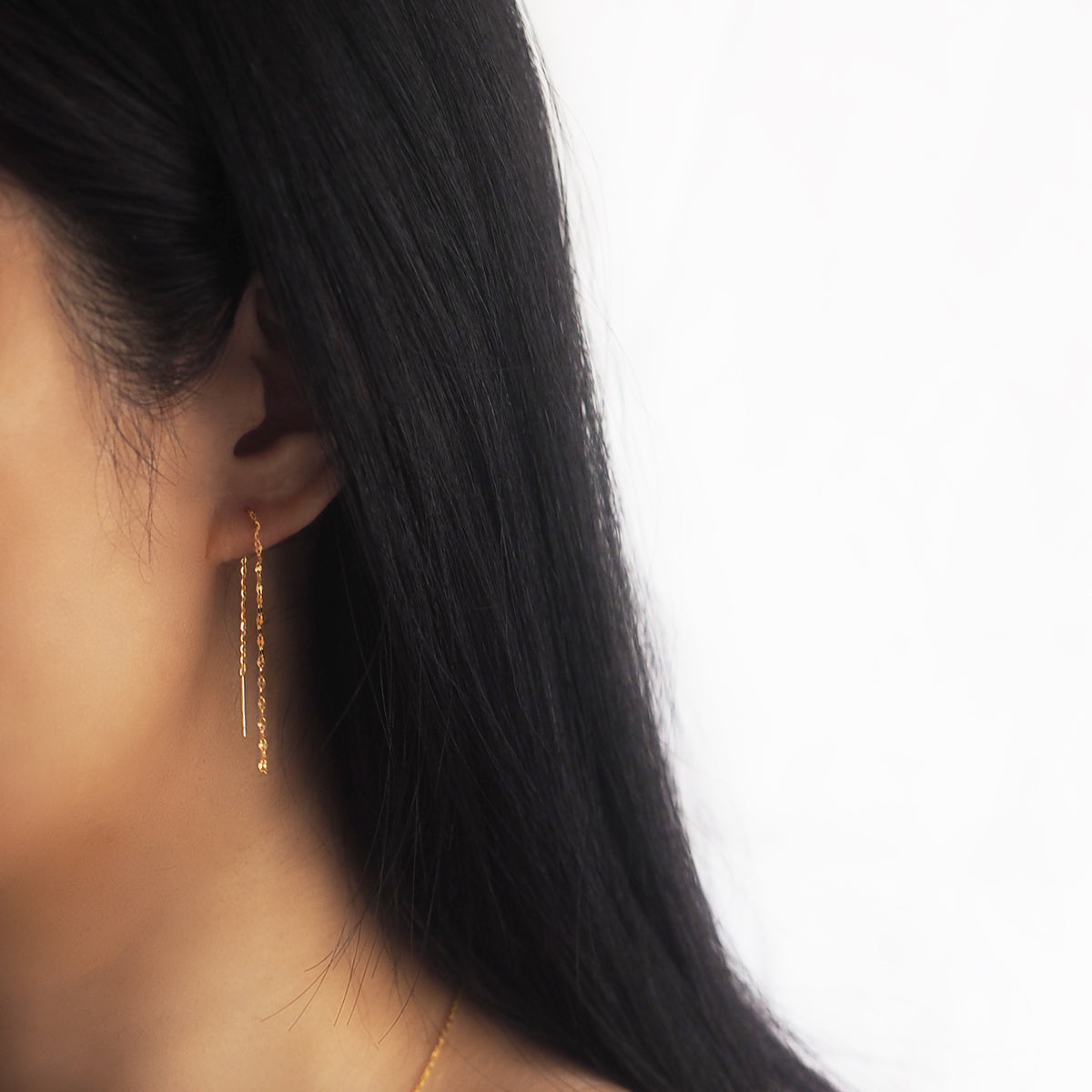 Evon Drop Chain Earrings