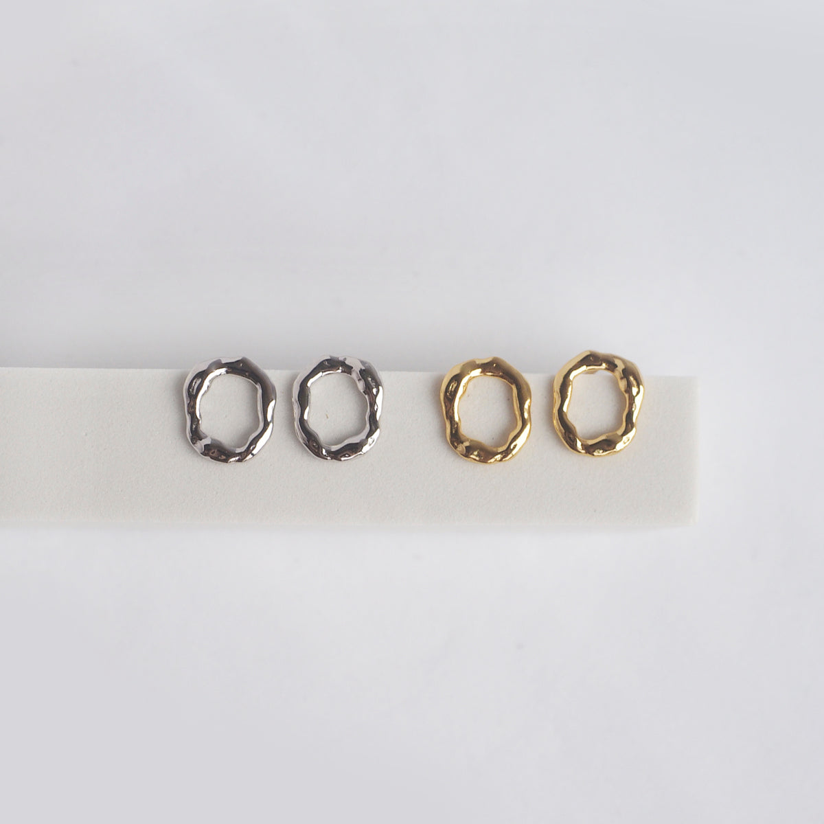 Hermine Irregular Hoop Earrings